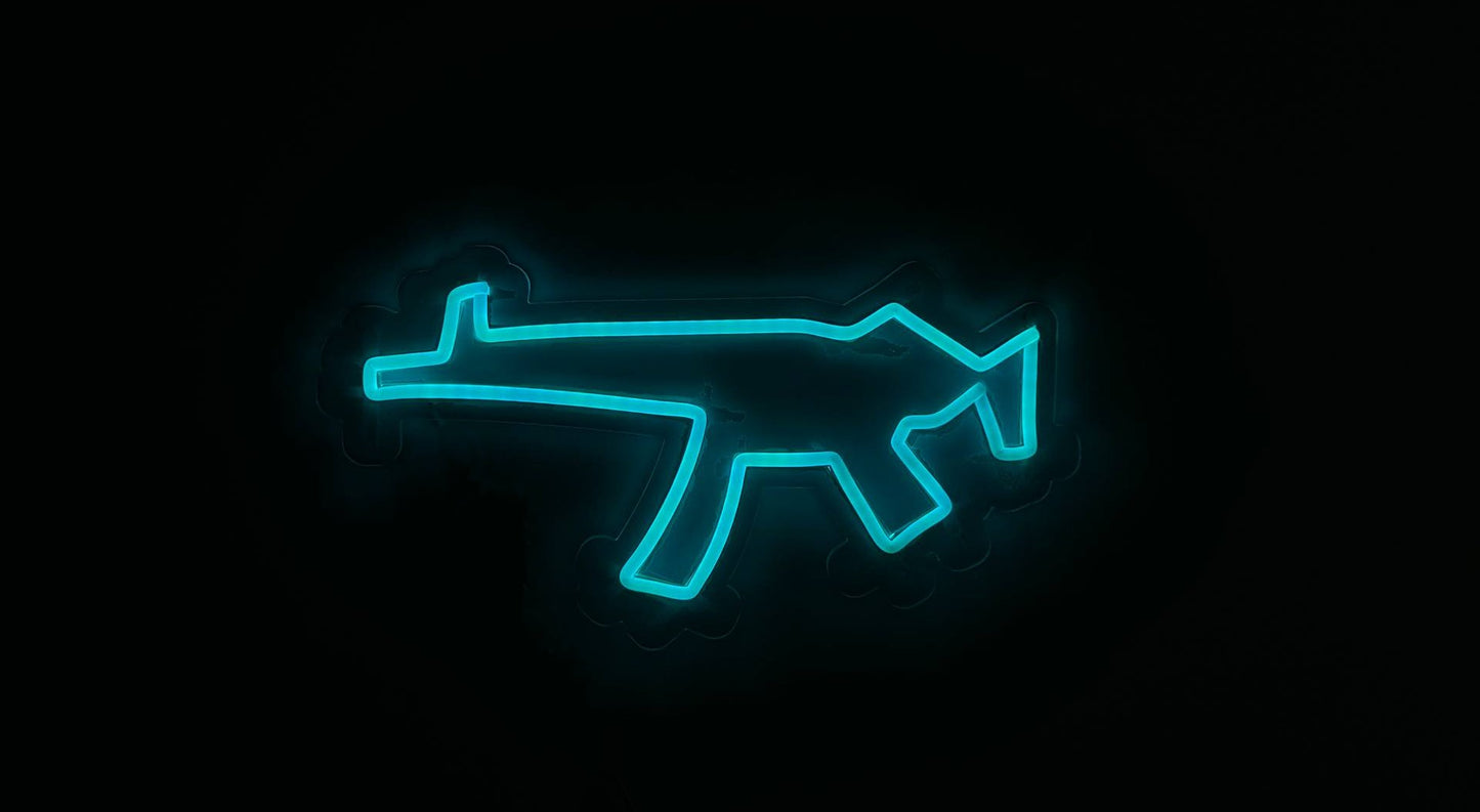 MP5 Wall Buy LED Sign (Black Ops 2 Zombies)
