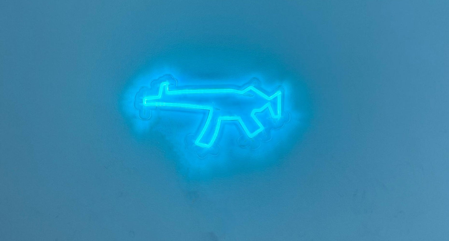 MP5 Wall Buy LED Sign (Black Ops 2 Zombies)