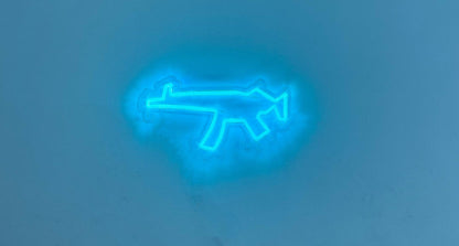 MP5 Wall Buy LED Sign (Black Ops 2 Zombies)